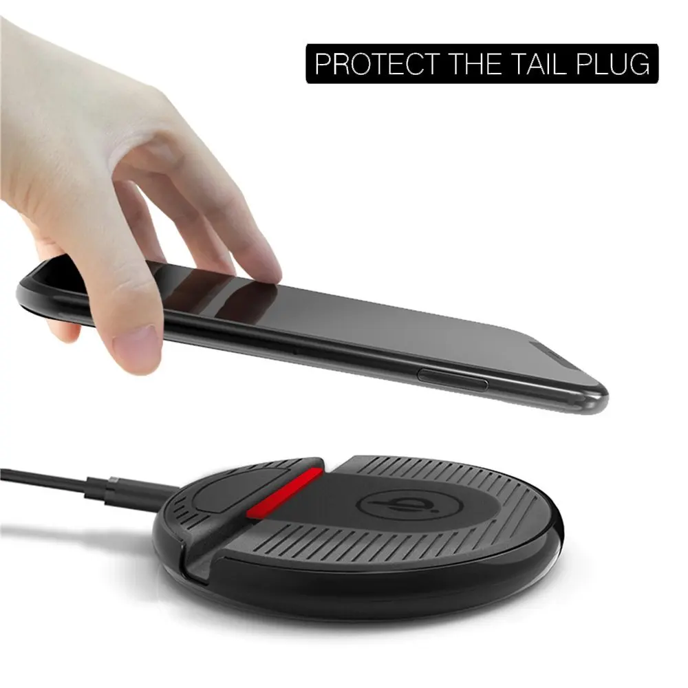 Qi Wireless Charger Pad 2in1desktop stand Fast Charge for Samsung S8 S7 S9 iPhone X 8 XS XR Folding Car wireless Charging Holder