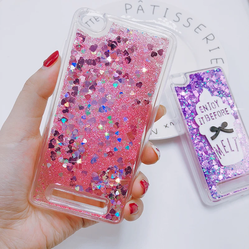 

Glitter case for xiaomi Pocophone F1 MI 5x 5s plus 6 8 SE Mix 2 2s redimi 6A 6 Pro 5 Plus Note 5A Prime 4 4x liquid case