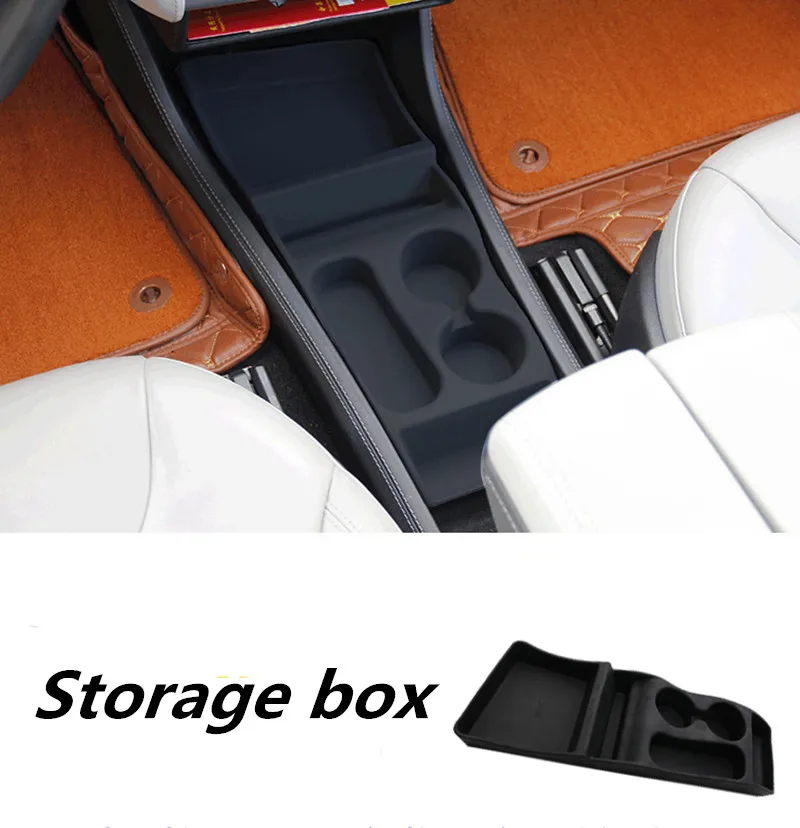 Silicone Storage font b Box b font Console Container Center Insert font b Box b font
