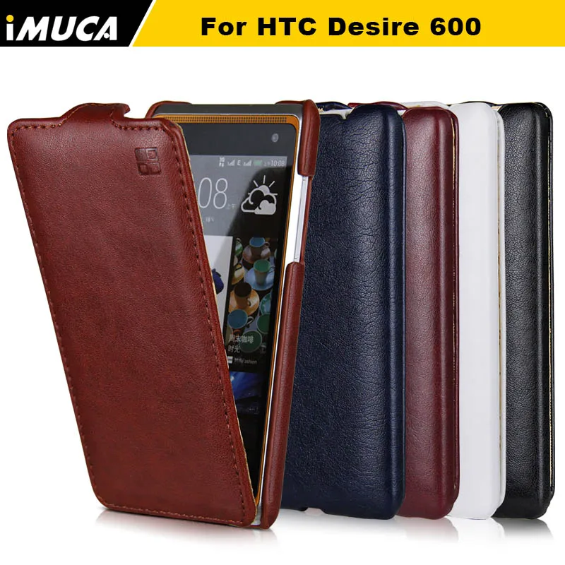 case for HTC Desire 600 Cover for HTC 600 mobile phone cases case cover flip leather case for htc desire 600 dual sim 606w
