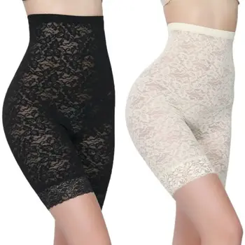 

New Women Lace Slimmer Body Shaping Pants Corset High Waist Tummy Shaper Pants