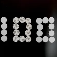 100 шт./лот 125 кГц TK4100/EM4100 диаметр 25 мм RFID монетная карта с 3M аденсивной наклейкой только для чтения ID карты в картах контроля доступа