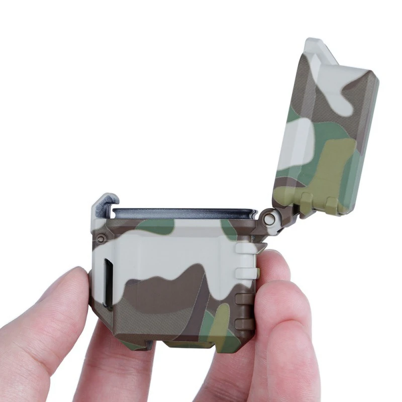 

Tactical Lighter Cigarette Storage Case Universal Portable Box Container Organizer Holder Inner Smoking BBQ Accessories