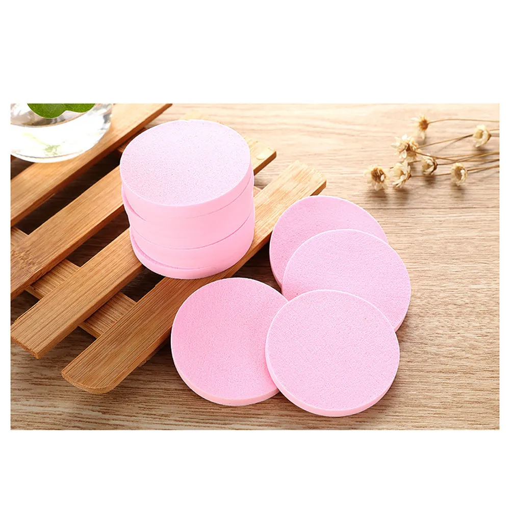 Ponja Puff Cosmtica 20 unidades ponja Suave Mujer Belleza Maquillaje Fundacin для лица Contorno Esponjas Polvo Puff 50