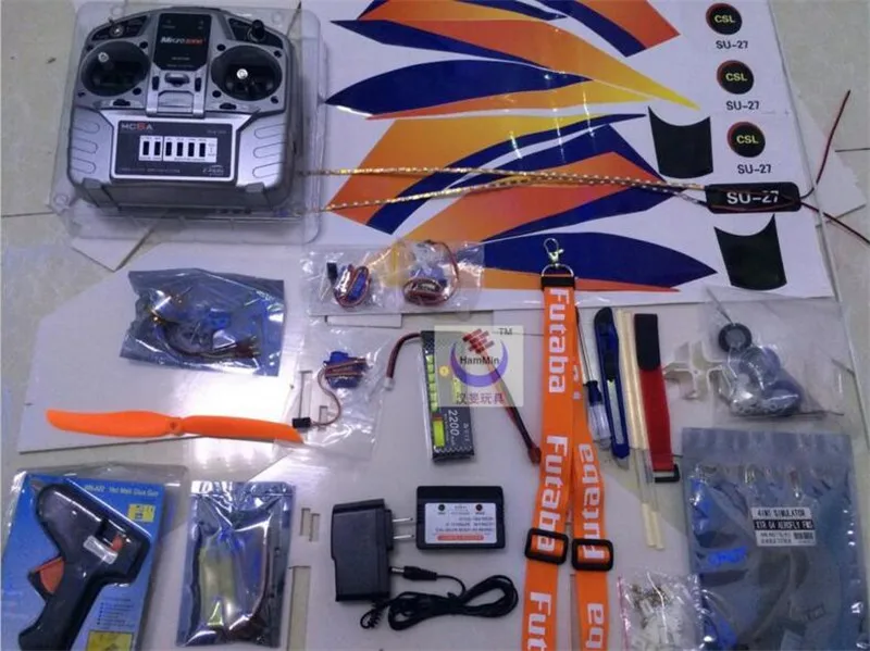 Новый DIY большой Радиоуправляемый истребитель фланцевый радиоуправляемый