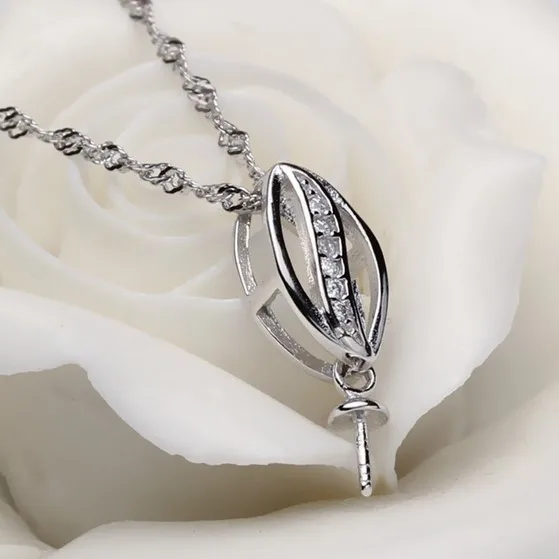 Fashion Pearl Pendant Mountings, Pendant Findings, Pendant Settings