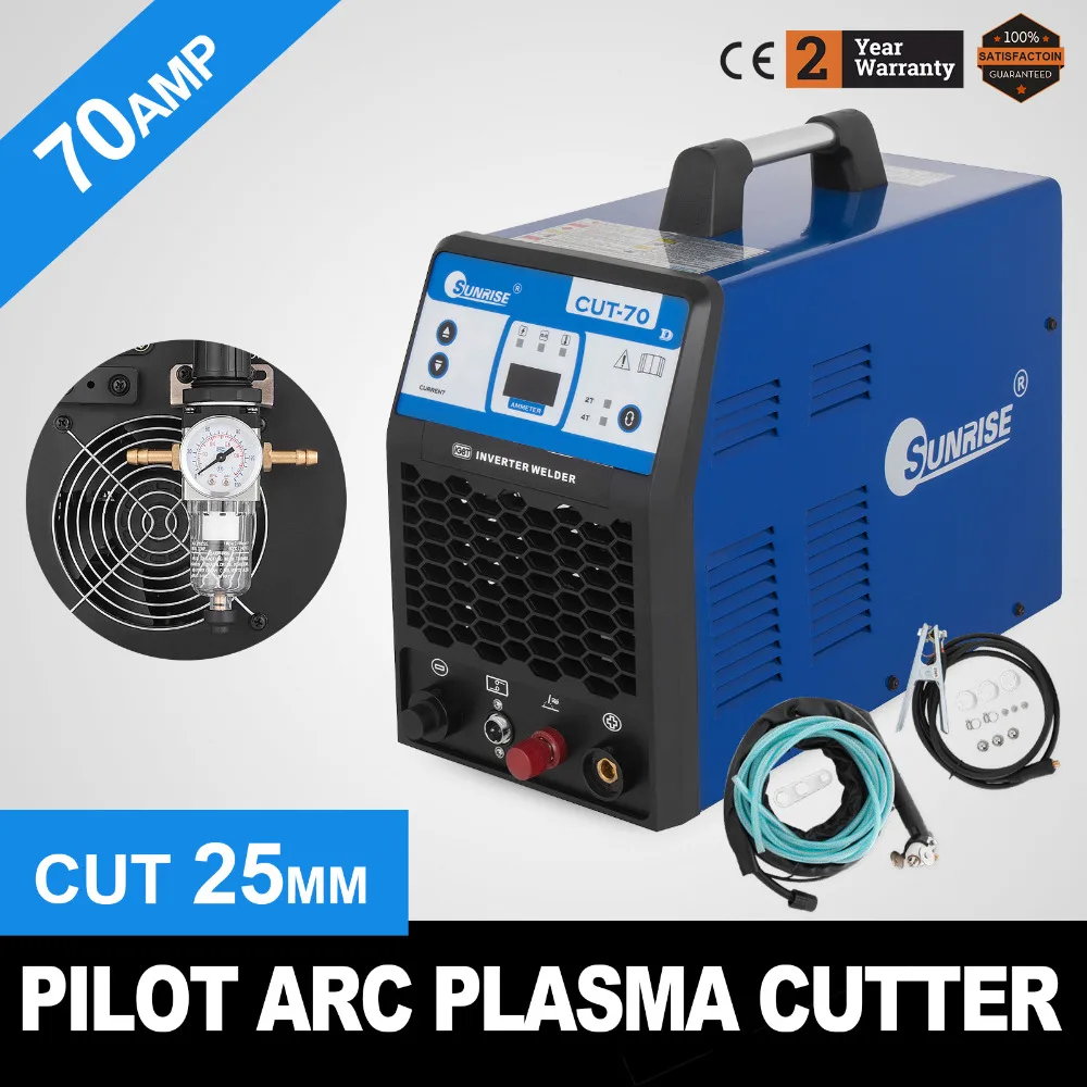 PLASMA-70 Plasma Cutter 70A HF Inverter Jede Metallic Materialien Bis Zu 25mm PLASMA-70 Plasma Cutter 70A HF Inverter Jede Metallic Materialien Bis Zu 25mm
