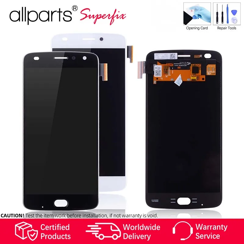 5 &quotOLED дисплей для Motorola Moto Z Play сменный сенсорный ЖК-экран XT1635 XT1635-02 | Мобильные