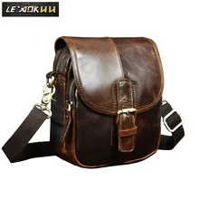 Модная кожаная многофункциональная дорожная сумка через плечо кофейного дизайна чехол для сигарет " чехол для телефона поясная сумка 1168c