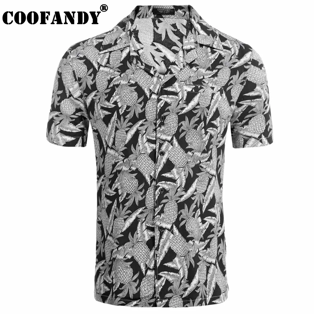 COOFANDY Shirts For Men Stylish Male