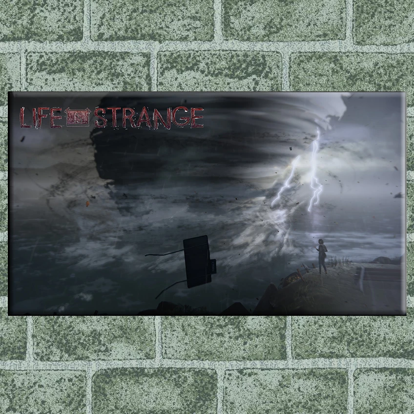Life is strange tornado canvas art painting on canvas pictures on the wall decoration pictures