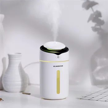 

RUINUOKAI 300ML Mini Air Humidifier for Home USB Ultrasonic Water Mist Maker Car Aroma Diffuser Humidifiers with 7 Colors Light