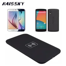 HAISSKY портативное беспроводное зарядное устройство для samsung Galaxy S8 S9 Plus S7 Edge S6 Edge для iPhone X XS MAX 7 8 Plus