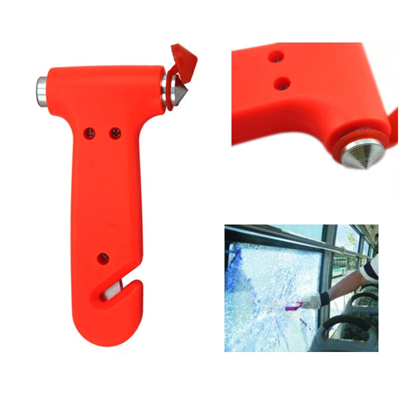 Auto Notfall Sicherheit Flucht Fenster Glas Breaker Hammer Sitz Gürtel Cutter