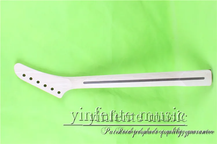 

Гриф для электрогитары 0062 # слева, Гриф для кленовой грифельной доски, 25,5 дюйма, 22 лада