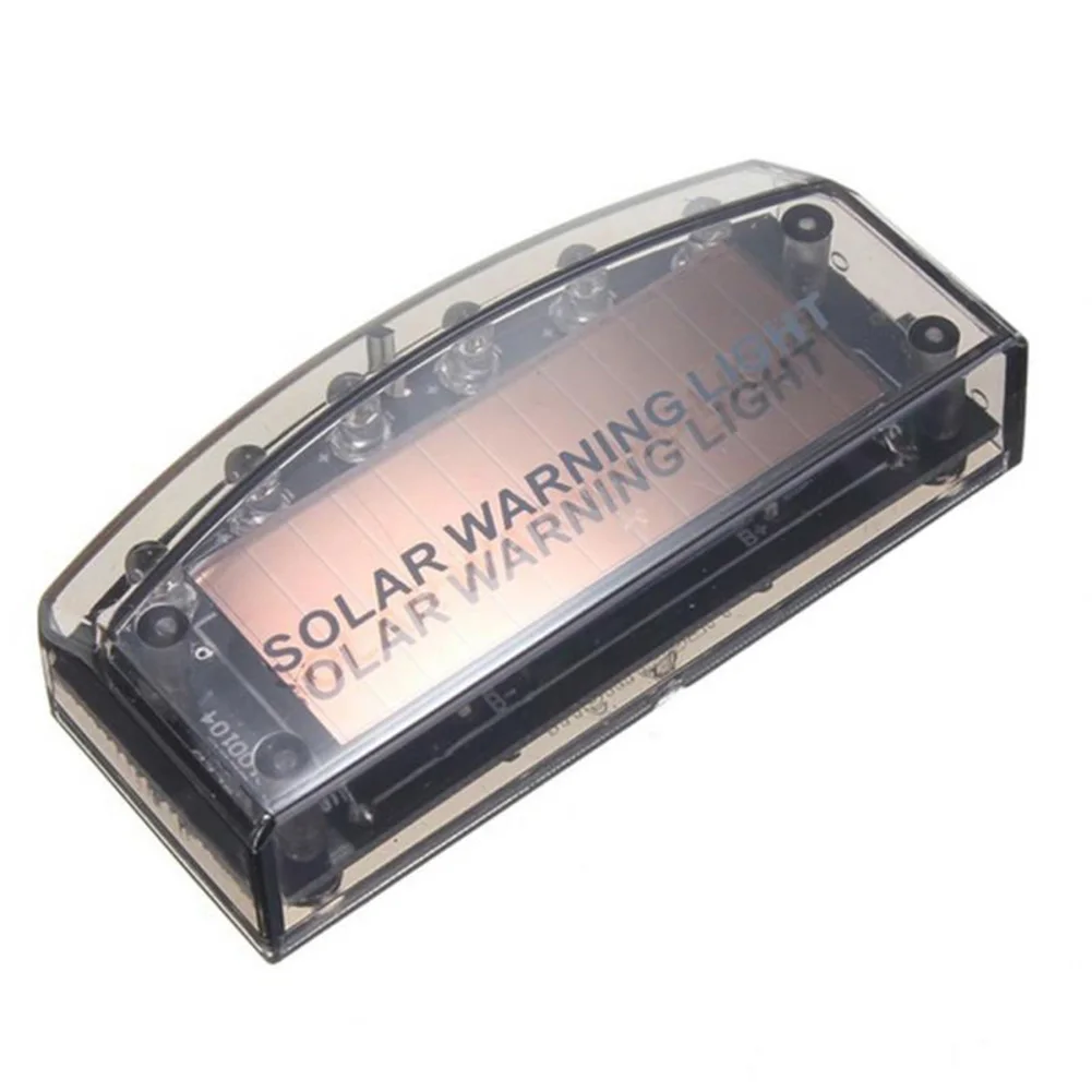 

Lightweight Anti-Theft Strobe Alarm Burglar Car Self-adhesive Security Flash LED Solar