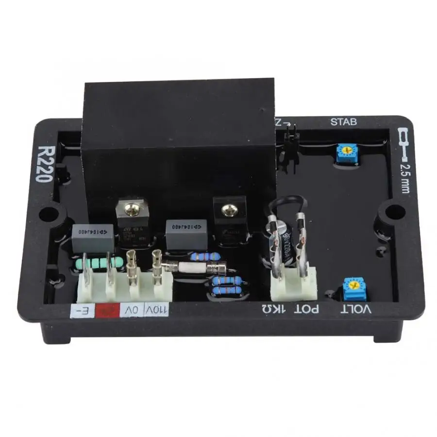 AVR R220 дизельный двигатель автоматический регулятор напряжения контроллер генератора запчасти генератора Запчасти и аксессуары
