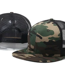 VORON Новая мода без рисунка, с сеткой камуфляжные бейсболки Регулируемые Gorras хип хоп повседневные бейсболки для мужчин и женщин bone Casquettes