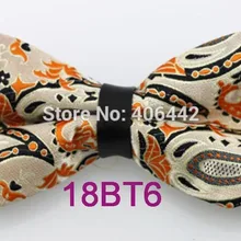 YIBEI Coachella галстуки черный, бежевый, оранжевый, с бабочками Пейсли мужские Регулируемые унисекс галстук-бабочка Алмазная кожа Пикер смокинг бабочки