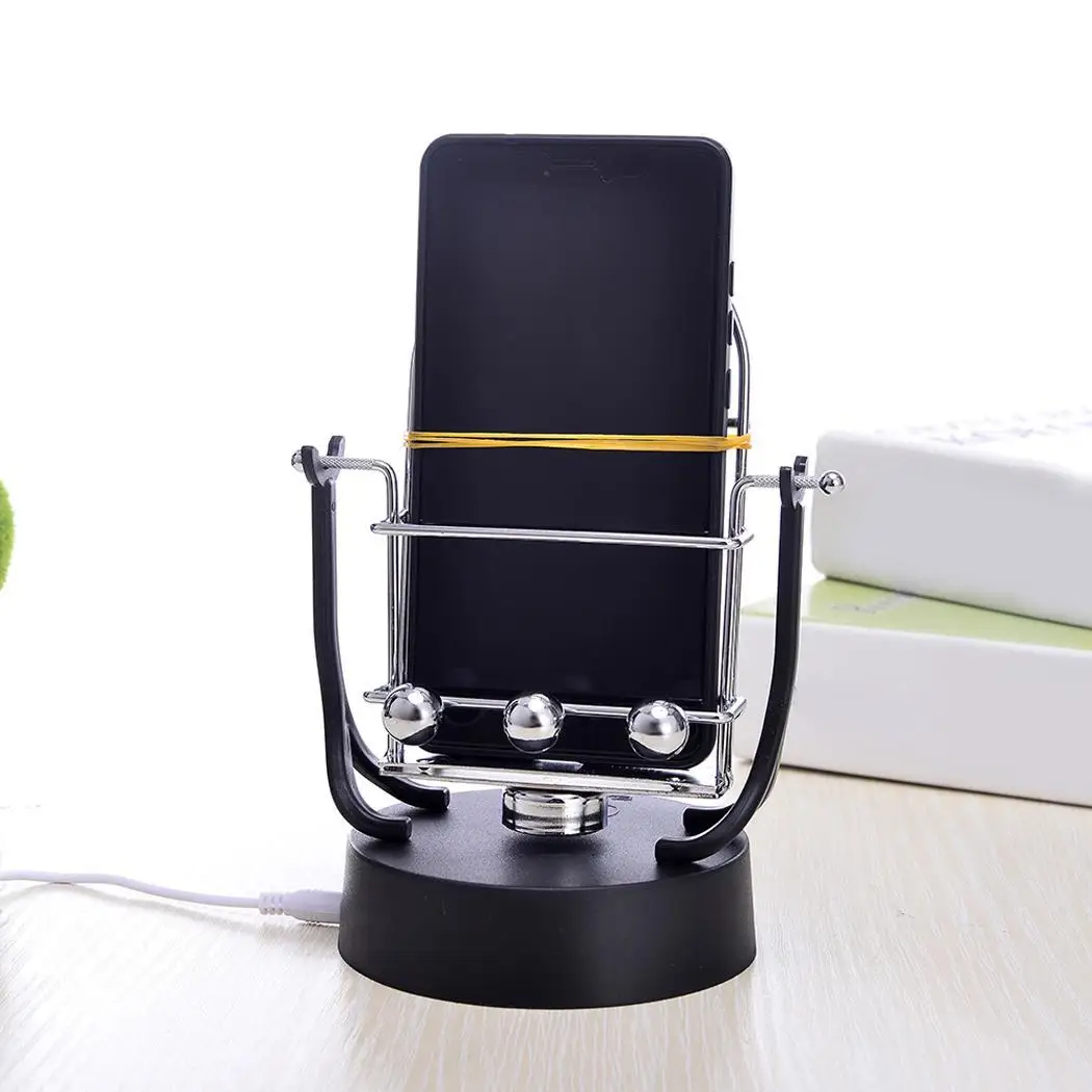 Прочный практичный автоматический встряхиватель держатель телефона USB, батарея Повседневная 4 x AA батарея(не включает) для дома