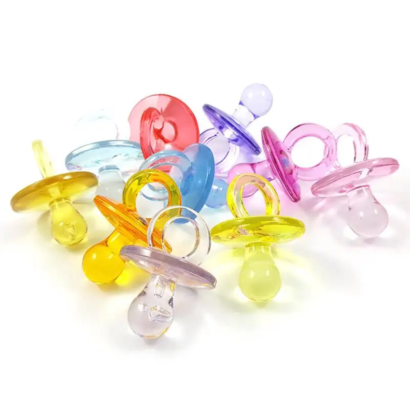 50PCS Bird Nipple Toy Solf Bird Chew Toy Pet Teething Parrot Toys Nipple Bite Colorful Birds Supplies DIY Accessory