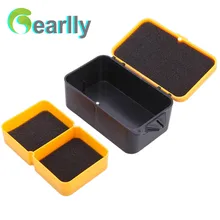 10*6*4,8 см, для рыбалки, с двойным дном коробка Многофункциональный Пластиковые приманки червь земляной приманка для карпа на рыбалку рыболовные снасти ящик для хранения