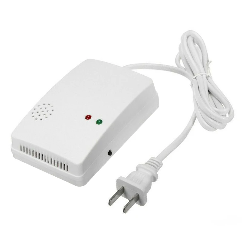 

Gas Leaking Detector Househole Combustible Gas Sensor Alarm Detection Sniffer 220V SL@88