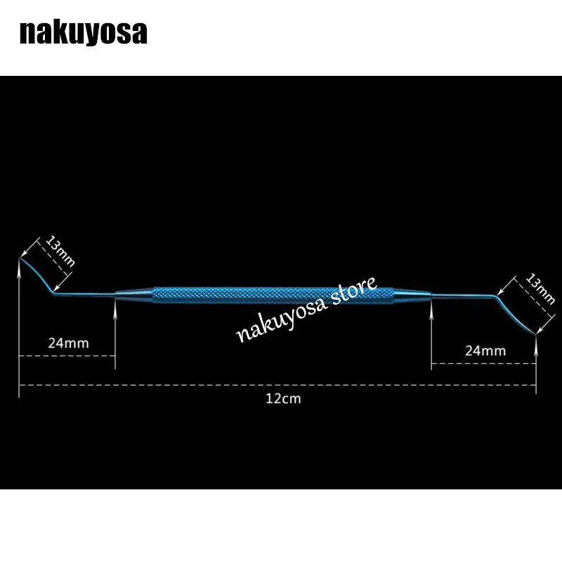 Офтальмологические инструменты один/двойная головка высокого качества из нержавеющей стали титановый сплав ультра-тонкий Ирис инструмент для реставрации