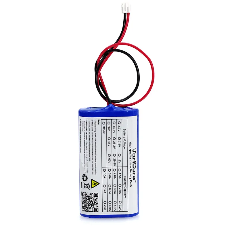 

VariCore 7,2 V/7,4 V/8,4 V 18650 lithium-batterie 2200 mA akku megaphon lautsprecher schutz bord 2.2A Battery pack