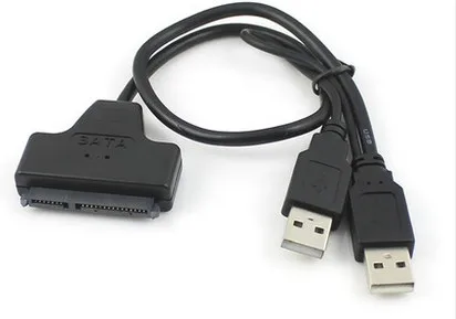 USB Sata 22Pin SATA 15 + 7 адаптер EasyDrive 3 5 дюймовый разъем для жесткого диска с источником