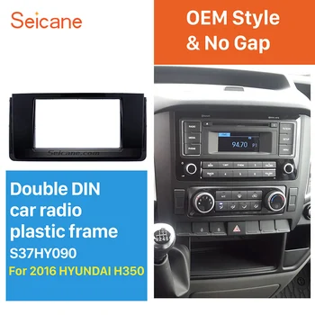 

Seicane High Quality Car Radio Frame Plate Installation kit Fascia Dash Panel for 2016 HYUNDAI H350 Car Stereo Bezel Trim Kit
