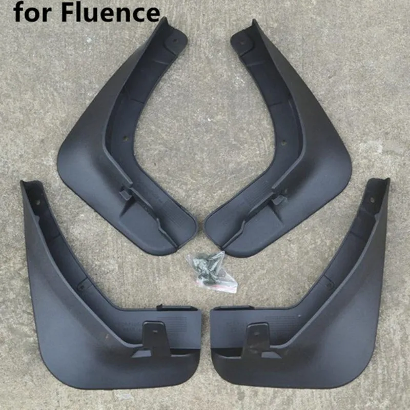 

Car Styling ABS plastic Mud Flaps Splash Guard fender for 2011-2015 Renault Fluence 2.0L Car accessories