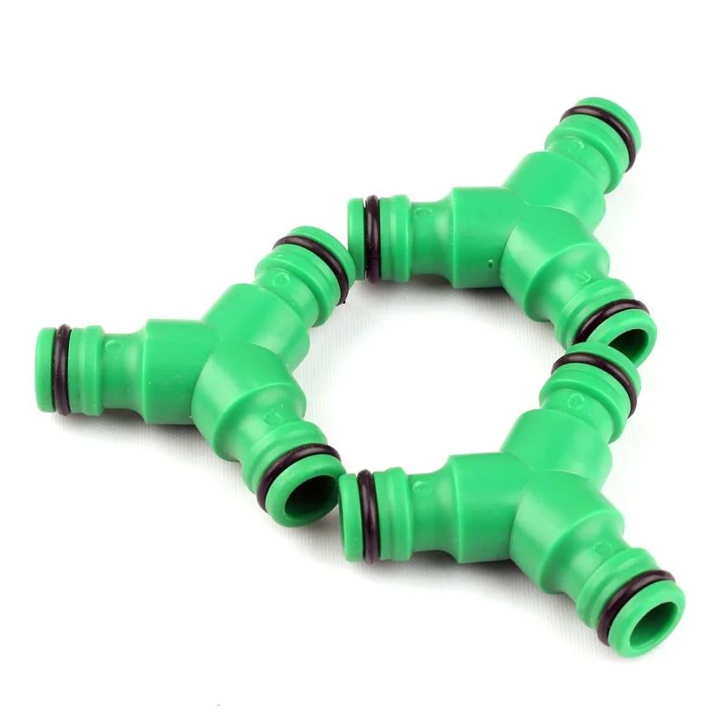5 шт. Y образный адаптер для капельного орошения 16 мм|garden quick connector|drip connectorirrigation