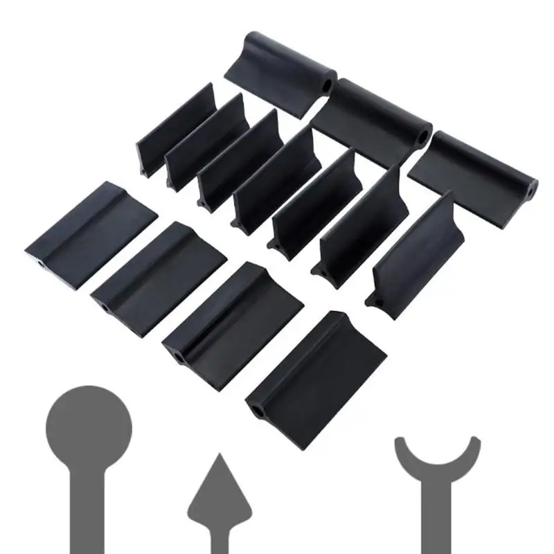 

14pcs Sanding Block Rubber Sandpaper Mat Contour Polishing Pad Convex Concave Lathe Wood Carving Woodworking Tools