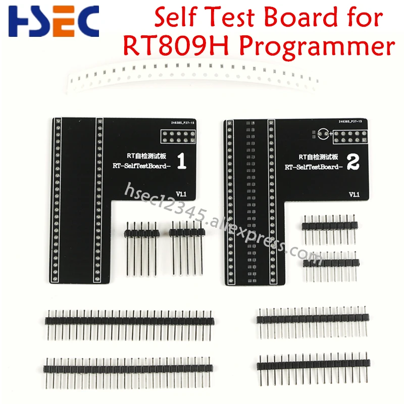 

free shipping RT809H programmer self test board /rt809h universal programmer adapter/rt809h programmer socket adapters