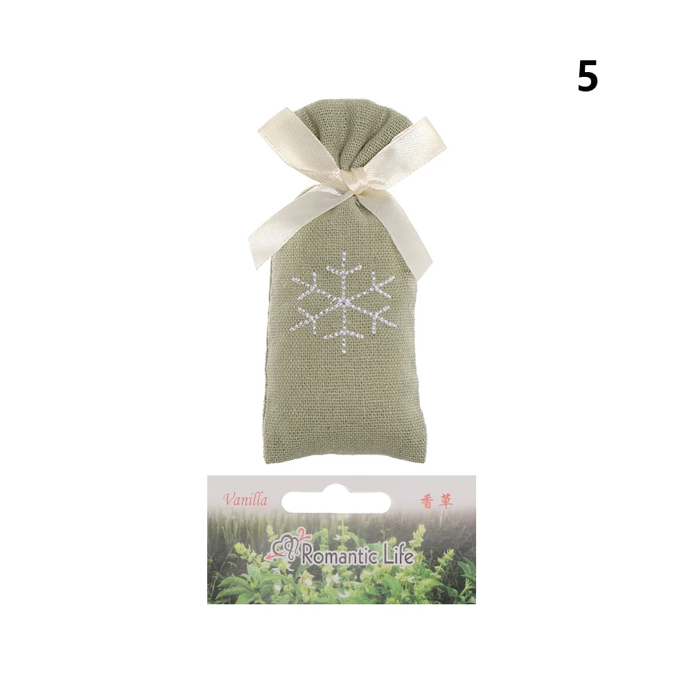 Creative Aromatherapy Closet Freshener Fabric Embroidery Fresh Small Sachet Home Wardrobe Deodorant Dehumidification Sachet - Аромат: vanilla