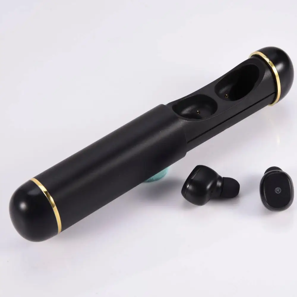 

Tap Control In ear Earphone True Wireless Bluetooth 5.0 Earbuds IPX7 Waterproof Sport Headset with Magnetic Charging Box