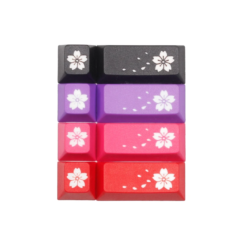 

Enjoypbt Cherry Profile PBT Keycaps Sakula esc enter for Mechanical Keyboard Impregnation carving compatible MX switch