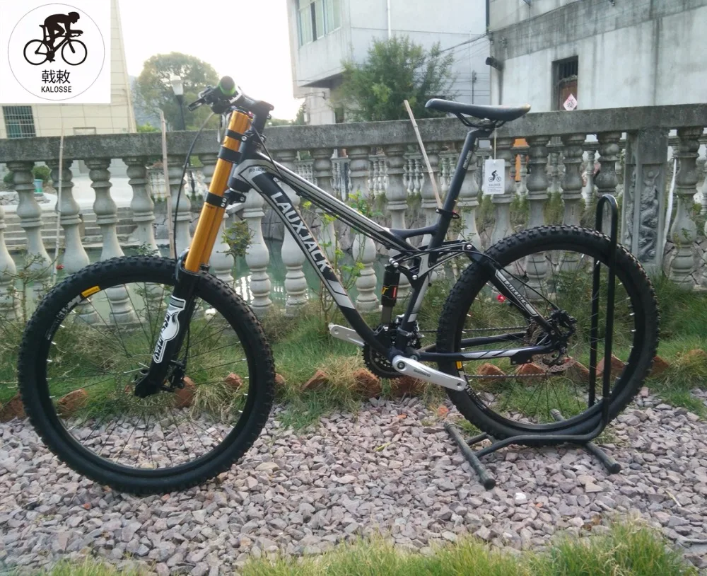 Top Kalosse 24 speed alloy frame M310 Full suspension frame DH/downhill mountain bike 26 inch mountain bicycle 4 Top Kalosse 24 speed alloy frame M310 Full suspension frame DH/downhill mountain bike 26 inch mountain bicycle 4