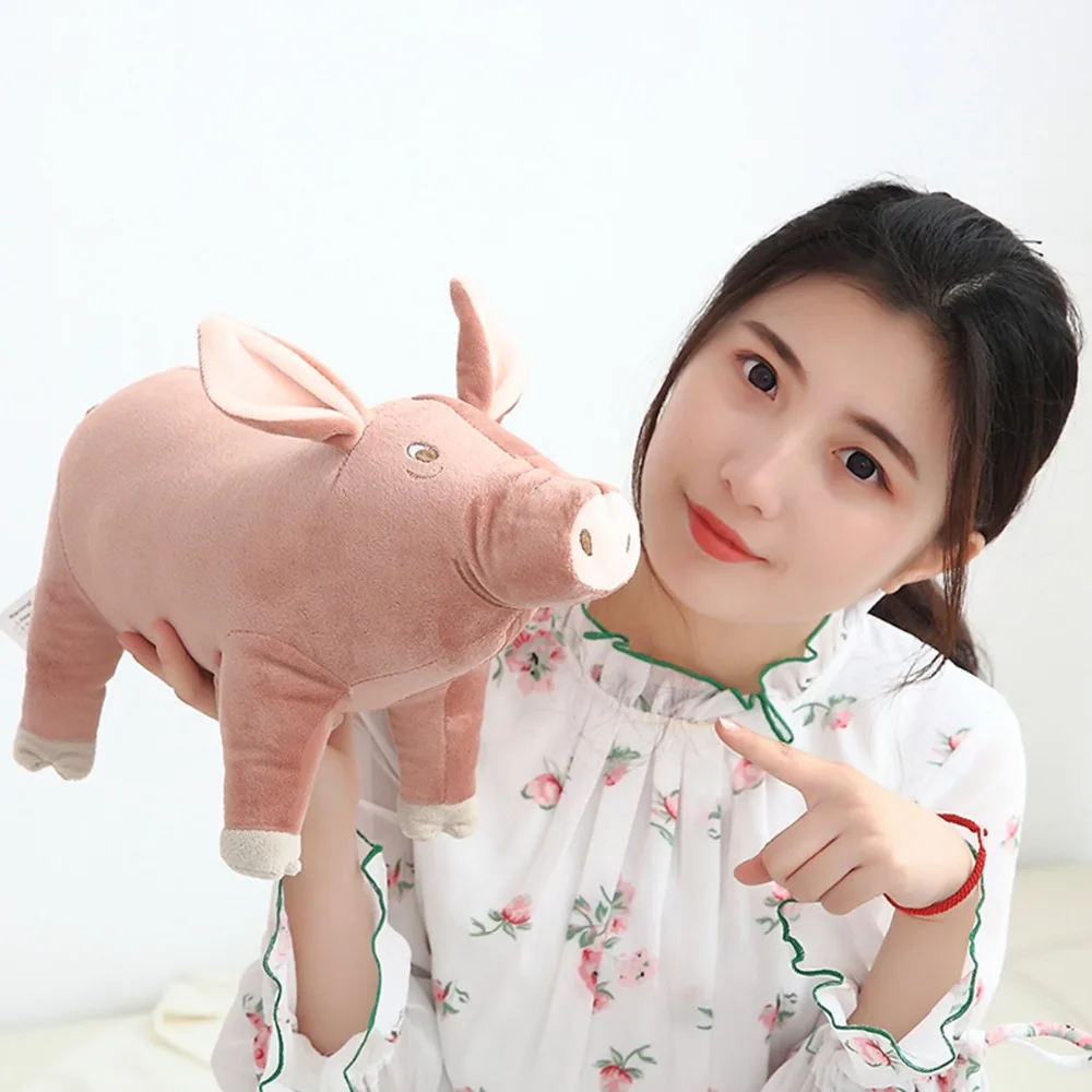 1 PIECE pink Pig Plush pig Toys high quality hot sale Soft Stuffed