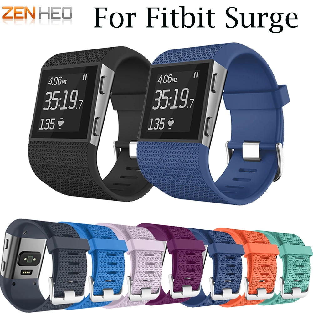 Умные аксессуары для Fitbit сменный спортивный силиконовый браслет ремешок