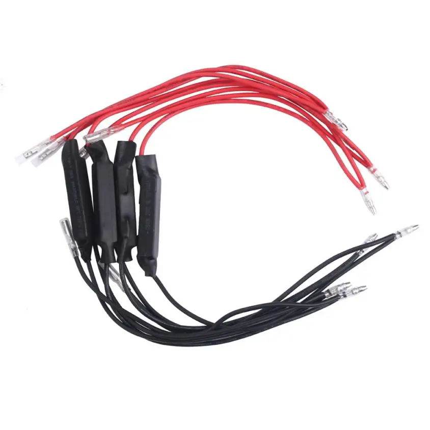 Motorcycle 4pcs LED Indicator Resistor 12V Universal Motorcycle Flasher