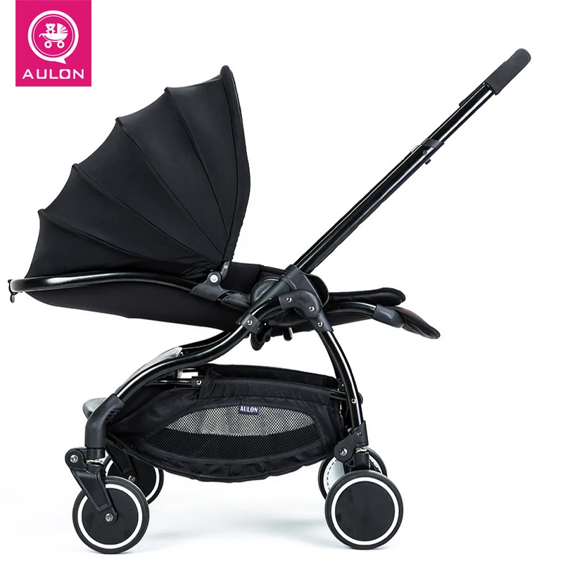 Aulon recounts baby stroller umbrella car light 4runner suspension folding child baby car 