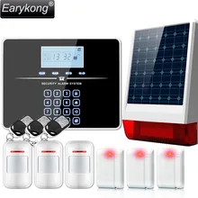 Hot Selling Newest PSTN GSM Alarm System Security Home Touch Keyboard Support LCD Menu Door Window PIR Motion Home burglar Alarm