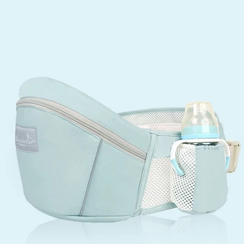 

Waist Stool Baby Carrier Walkers Hold Backpack Hipseat Kids Infant Storage Hip Seat Air Mesh Cotton Comfort Anti-skidding Belt