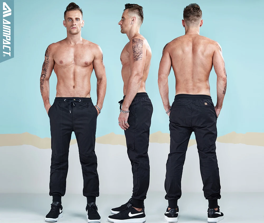 Aimpact 2017 New Men's Casual Pants Fashion Chino Jogger Pant  (27)