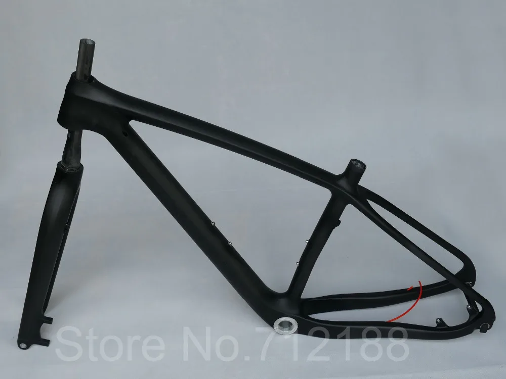 29er UD карбоновая матовая/глянцевая вилка для горного велосипеда BSA/BB30 15 5 дюйма 17 19