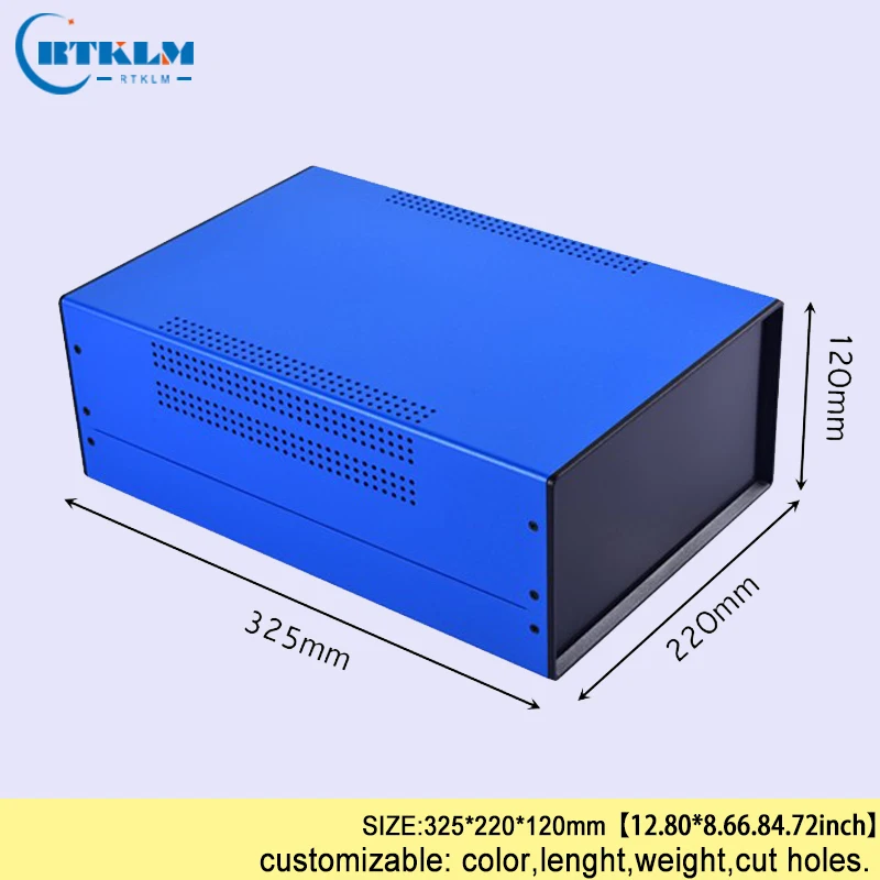 Железный корпус для проекта diy чехол для прибора PCB дизайн провода Соединительная коробка IP54 железная электрическая коробка распределительная коробка 325*220*120 мм
