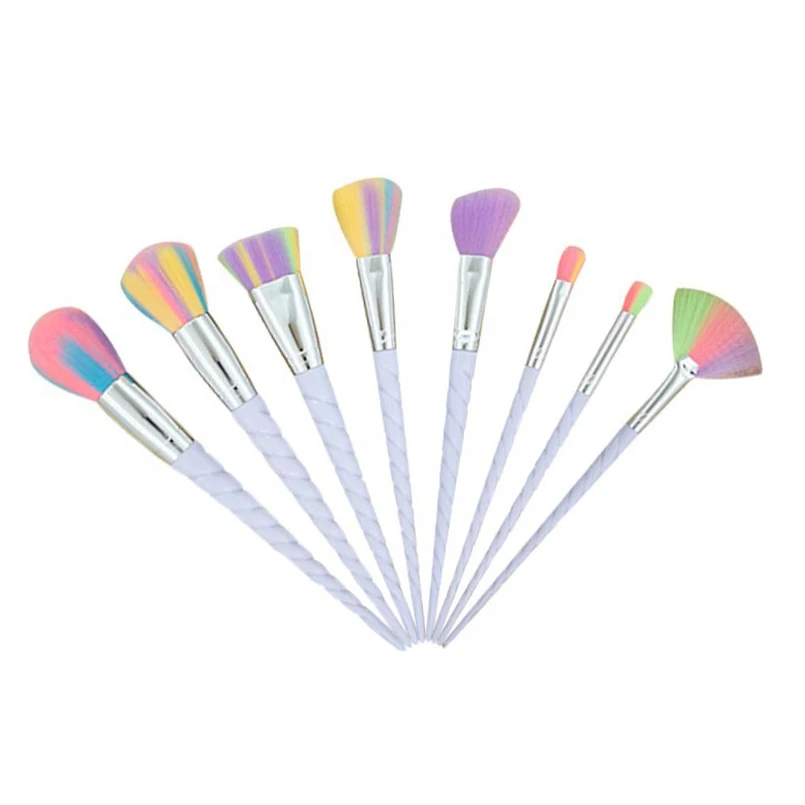 

5/8pcs Beauty Unicorn Colorful Brushes Makeup Brush Set Makeup Brushes Face Foundation Eyeshadow Brushes Kits Pincel Maquiagem