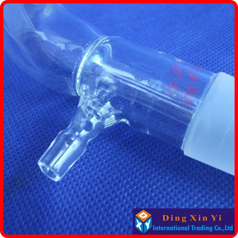 105 degree Vacuum receiving tube,Standard Ground Mouth.Standard mouth 24#*24#,Used for distillation unit